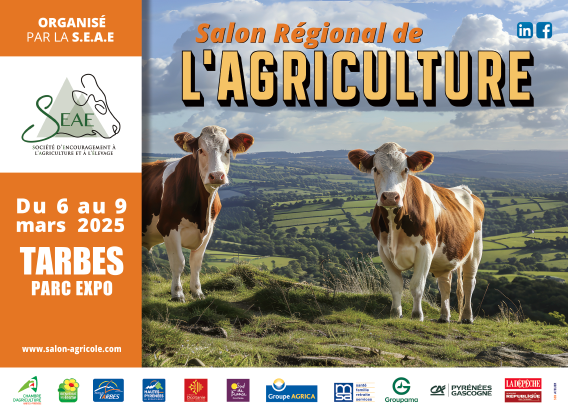 Retrouvez le groupe Vivadour au Salon Régional de l'Agriculture 2025